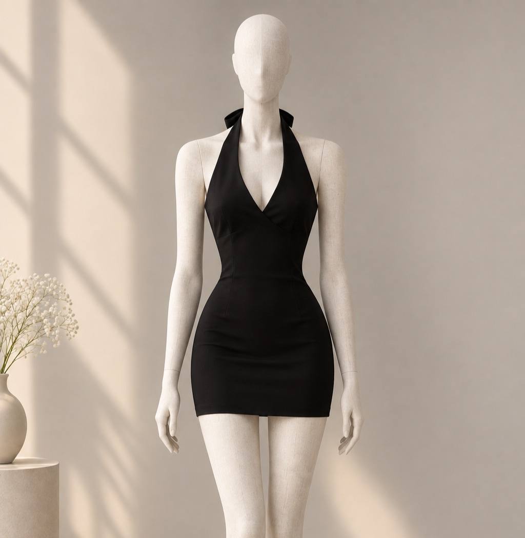 dress کمر ضربدری